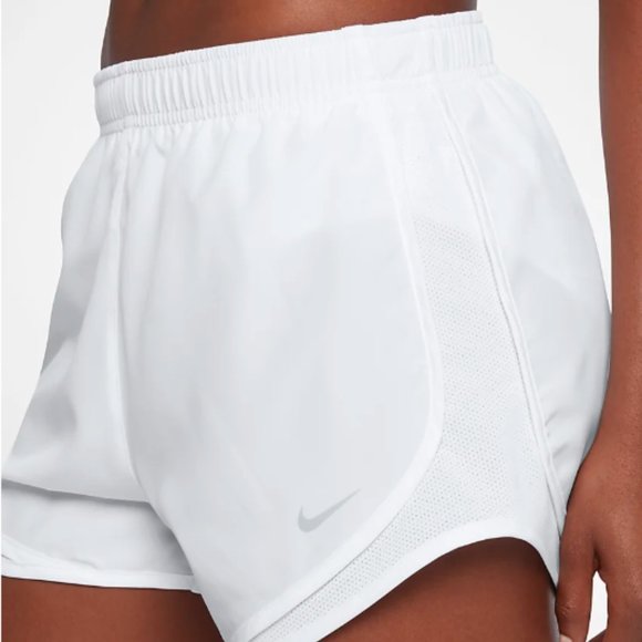 Nike Pants - NWT Womens Nike Tempo Brief-Lined Running Shorts XS (0-2) White
